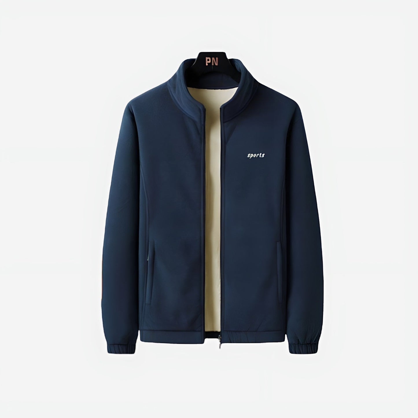 Herre Fleecejakke – Sporty – Outdoor Varm
