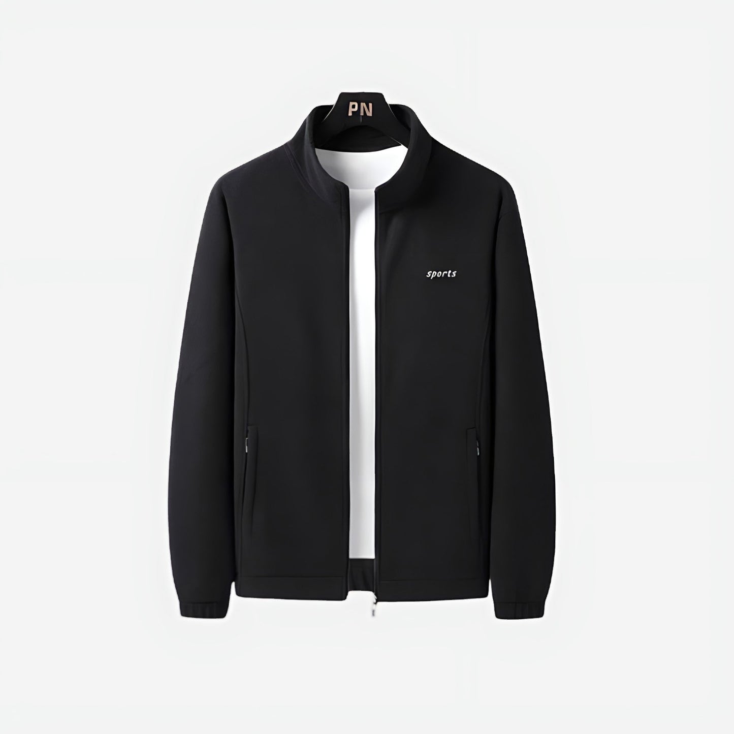 Herre Fleecejakke – Sporty – Outdoor Varm