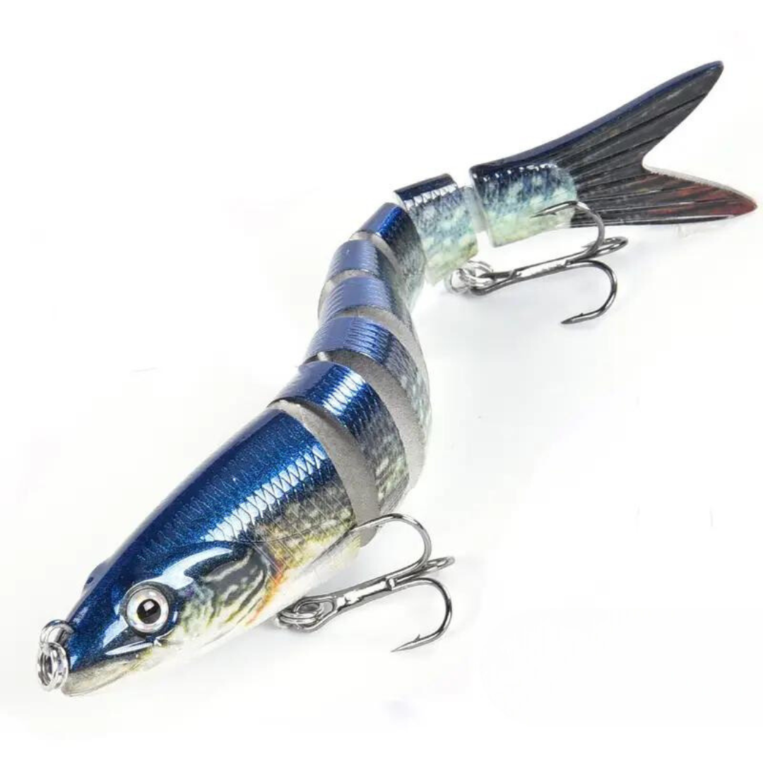 Gedde Fish Pattern OutdoorHaven - Lokkemad - 8 Segmenter - Gedde