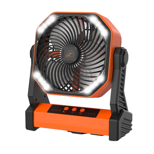 Ventilator til camping - 3-in-1