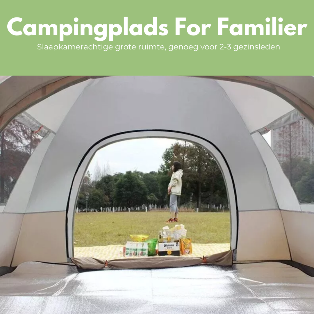 3 Sekunders Telt - Camping