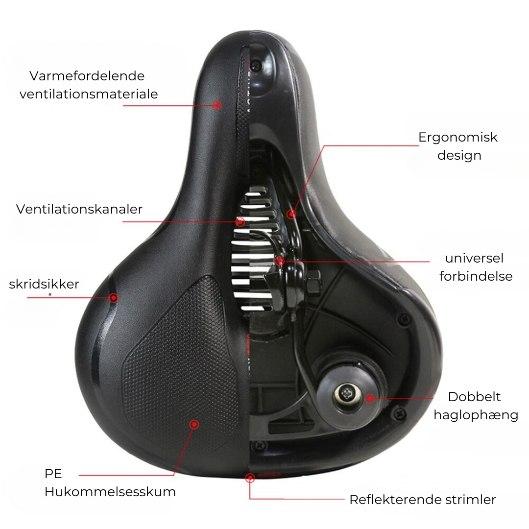 OutdoorHaven - Ergonomisk cykelsadel