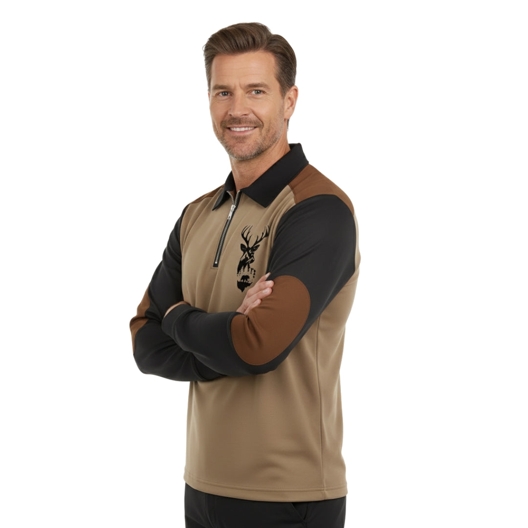 Outdoor Trøje – Half Zip – Hjorte Design