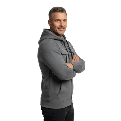 Softshell Hættetrøje – Fuld Lynlås – Termo Jakke