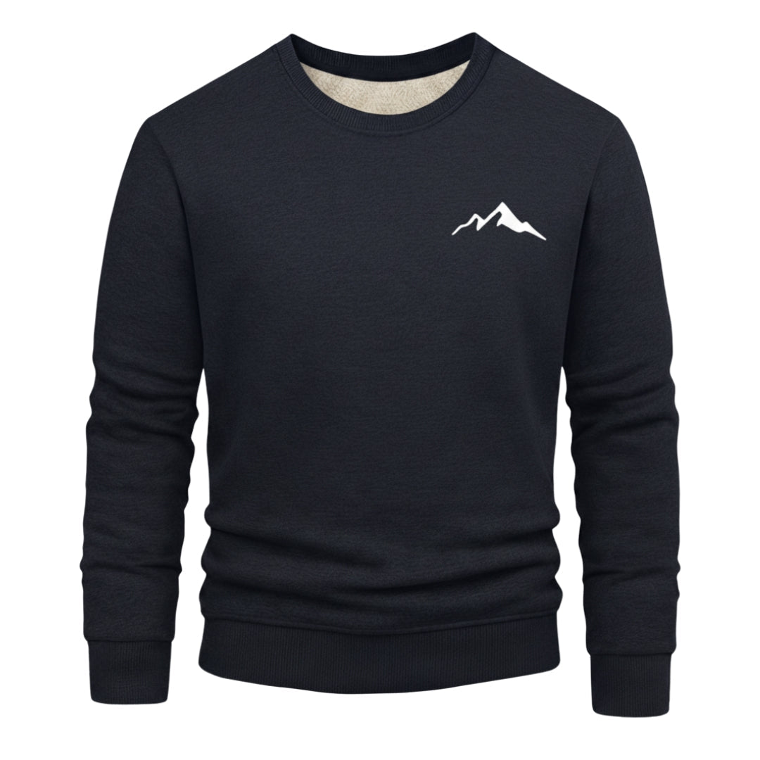 Varm Trøje – Fleeceforet – Herre Sweatshirt