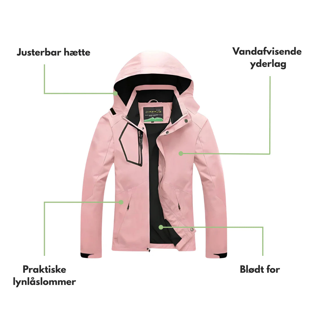 Vandtæt Jakke – Dame Softshell – Outdoor
