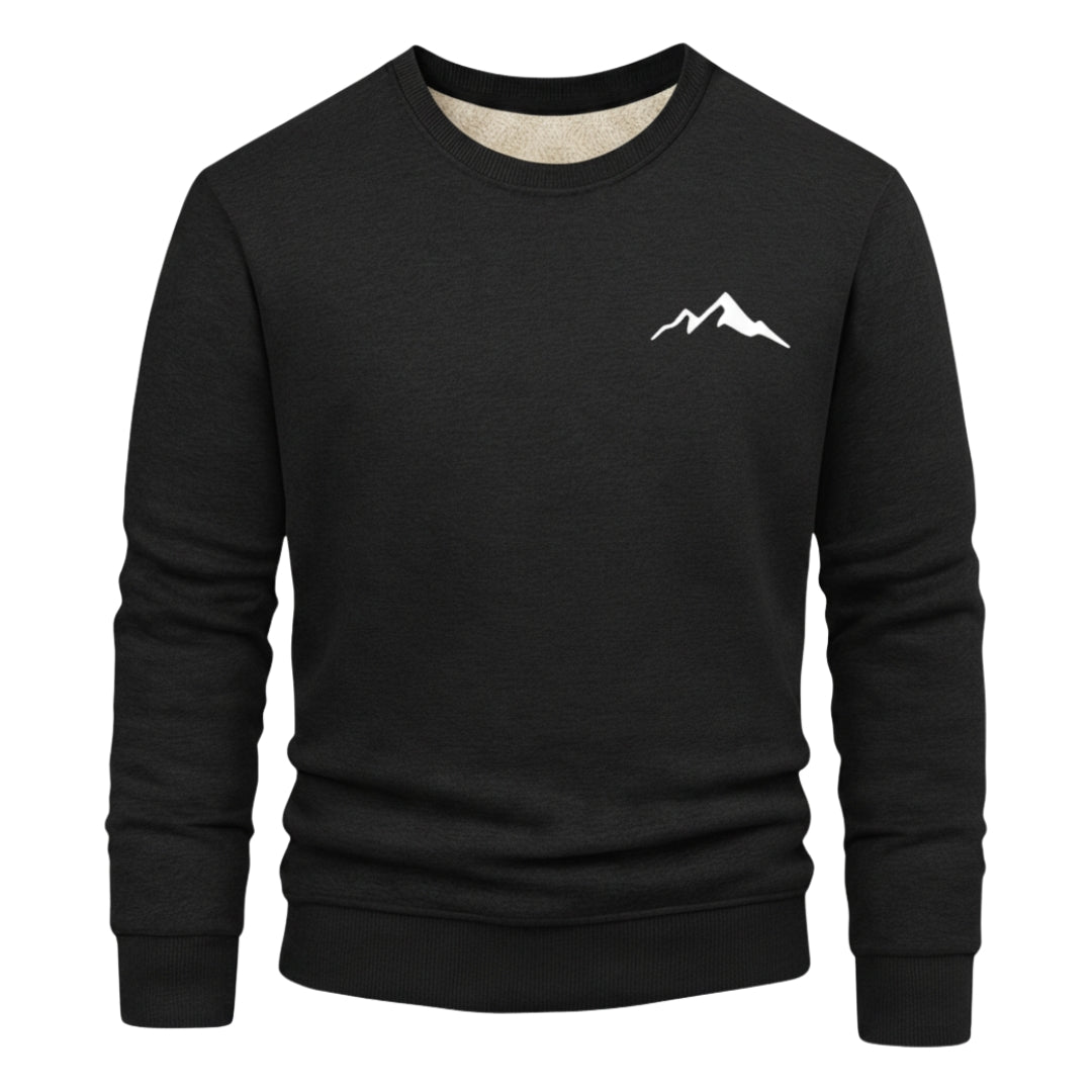 Varm Trøje – Fleeceforet – Herre Sweatshirt