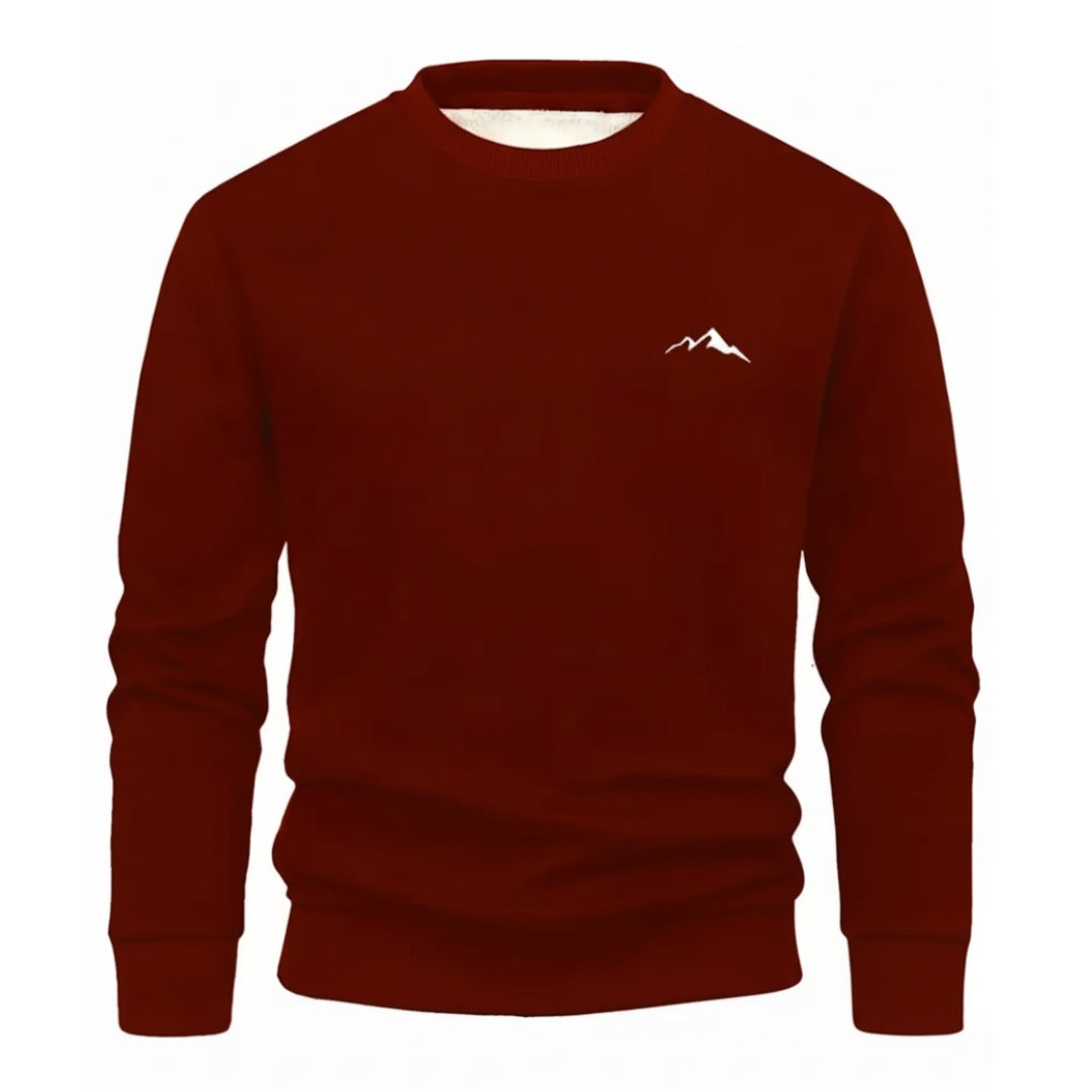 Varm Trøje – Fleeceforet – Herre Sweatshirt