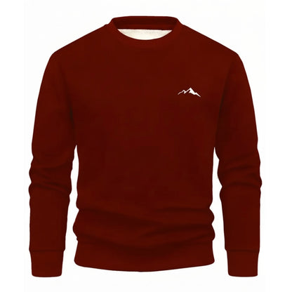 Varm Trøje – Fleeceforet – Herre Sweatshirt