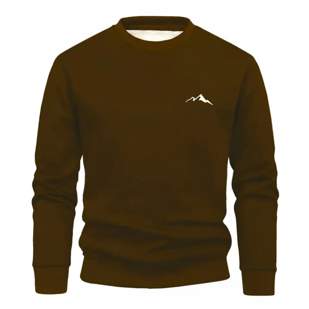 Varm Trøje – Fleeceforet – Herre Sweatshirt