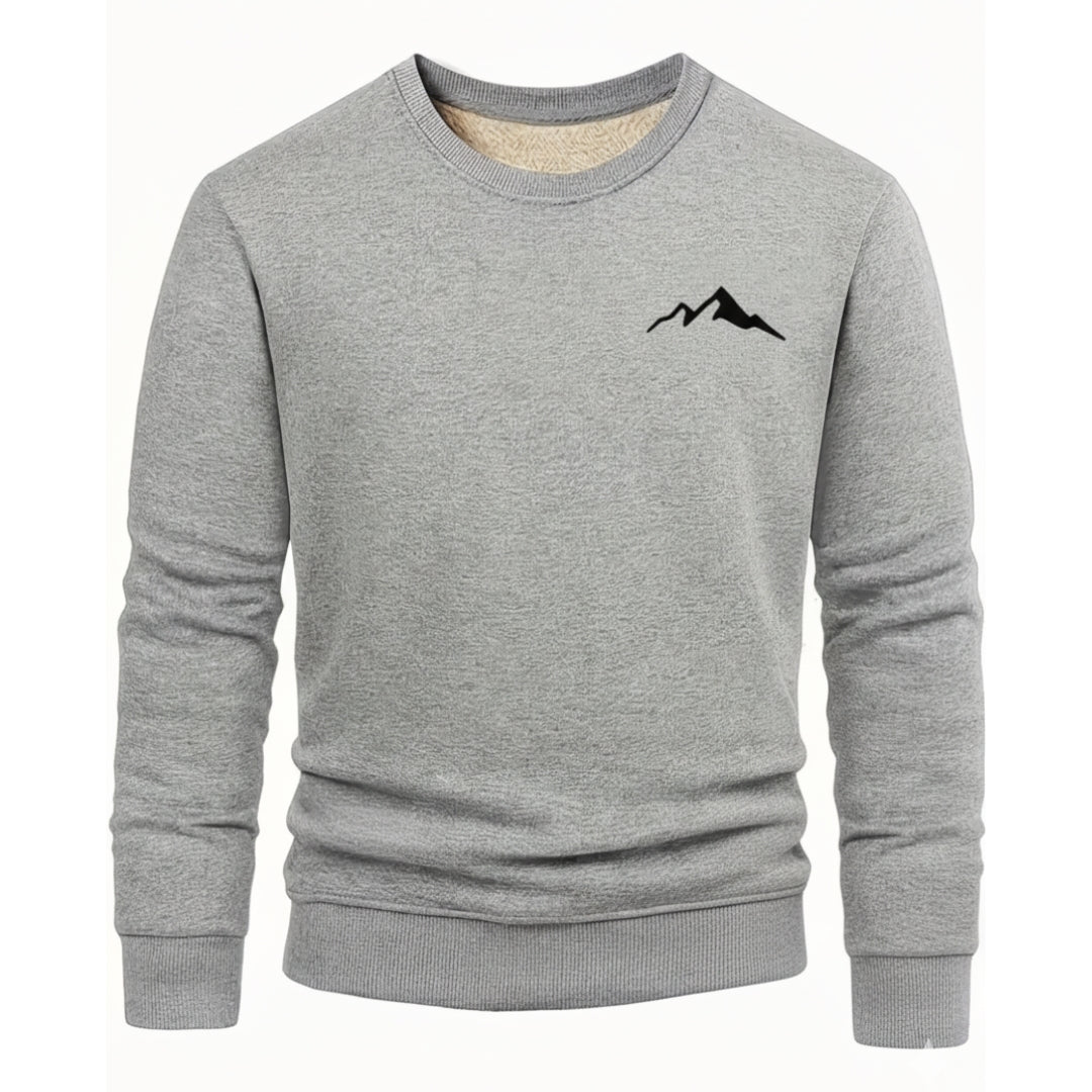 Varm Trøje – Fleeceforet – Herre Sweatshirt