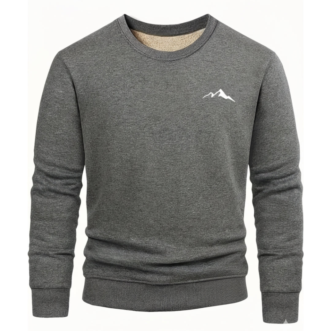 Varm Trøje – Fleeceforet – Herre Sweatshirt