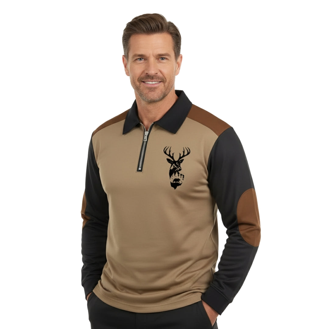 Outdoor Trøje – Half Zip – Hjorte Design
