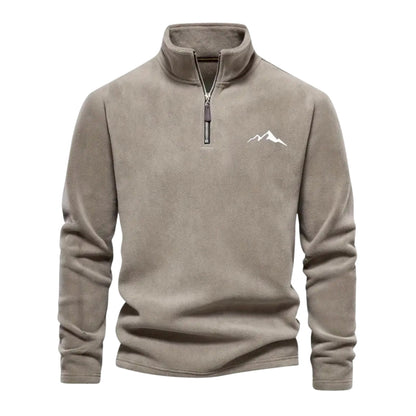 Fleece Trøje – Half Zip – Herre Sweatshirt