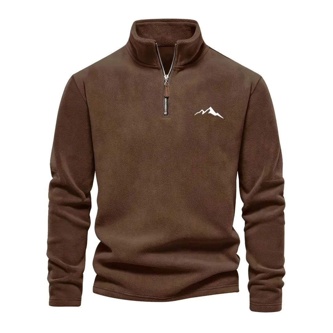 Fleece Trøje – Half Zip – Herre Sweatshirt