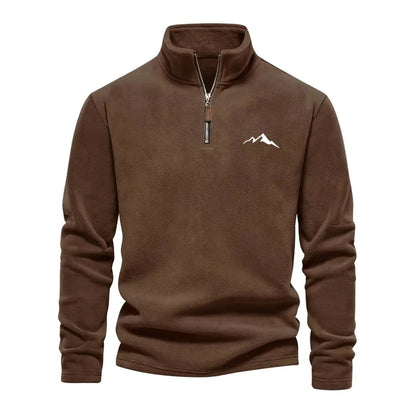 Fleece Trøje – Half Zip – Herre Sweatshirt