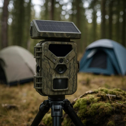 Vildtkamera – 20MP Full HD – Solpanel – Nattesyn – Hurtig Registrering