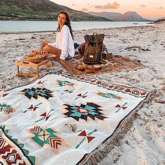Picnictæppe - XL - Strand, Camping, Have