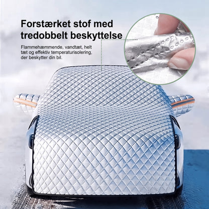 Forrudedækken til bil – forstærket stof med tredobbelt beskyttelse, nærbillede