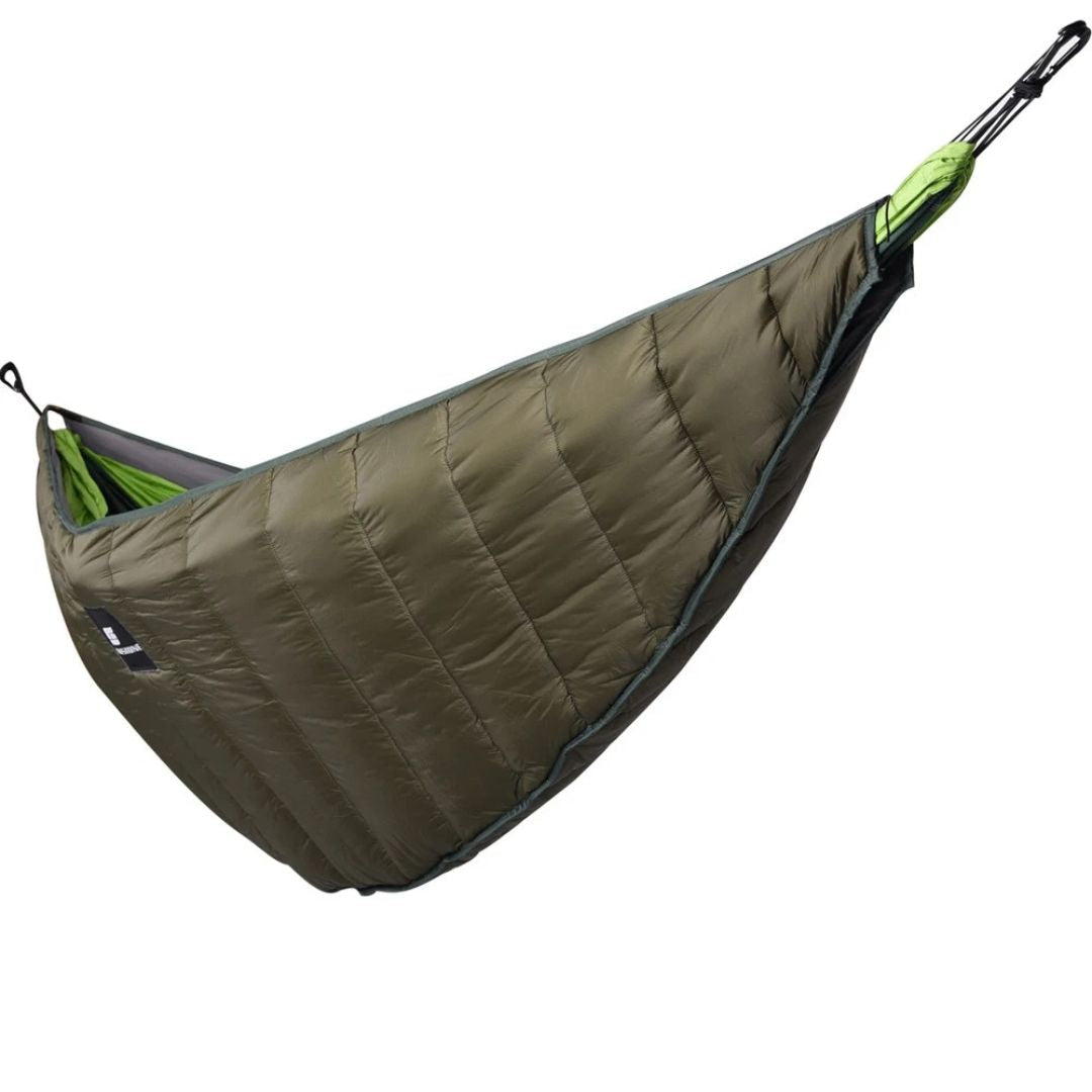 Underquilt hængekøje pakket sammen