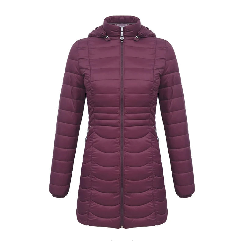 Parka jakke dame i alle farver