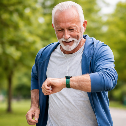 Smartwatch til Seniorer – Hold Øje med Puls og Blodtryk