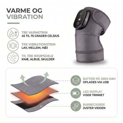 LED-display på massageapparatet