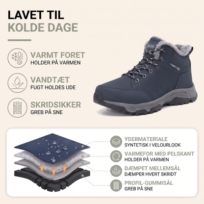 Vinterstøvler herre på model der går