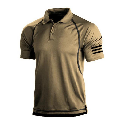 Udendørs poloshirt til mænd - USA